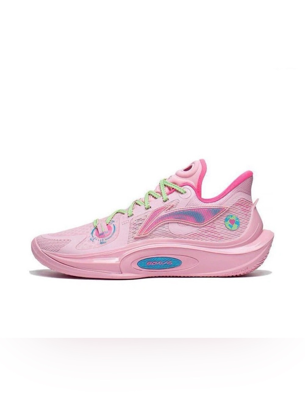 Sonic 11 Earth Day Pink Running Shoes Women’s Limited Edition | Size 7 NWOT